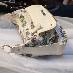 Stone Mountain Floral Butterfly Crossbody Bag